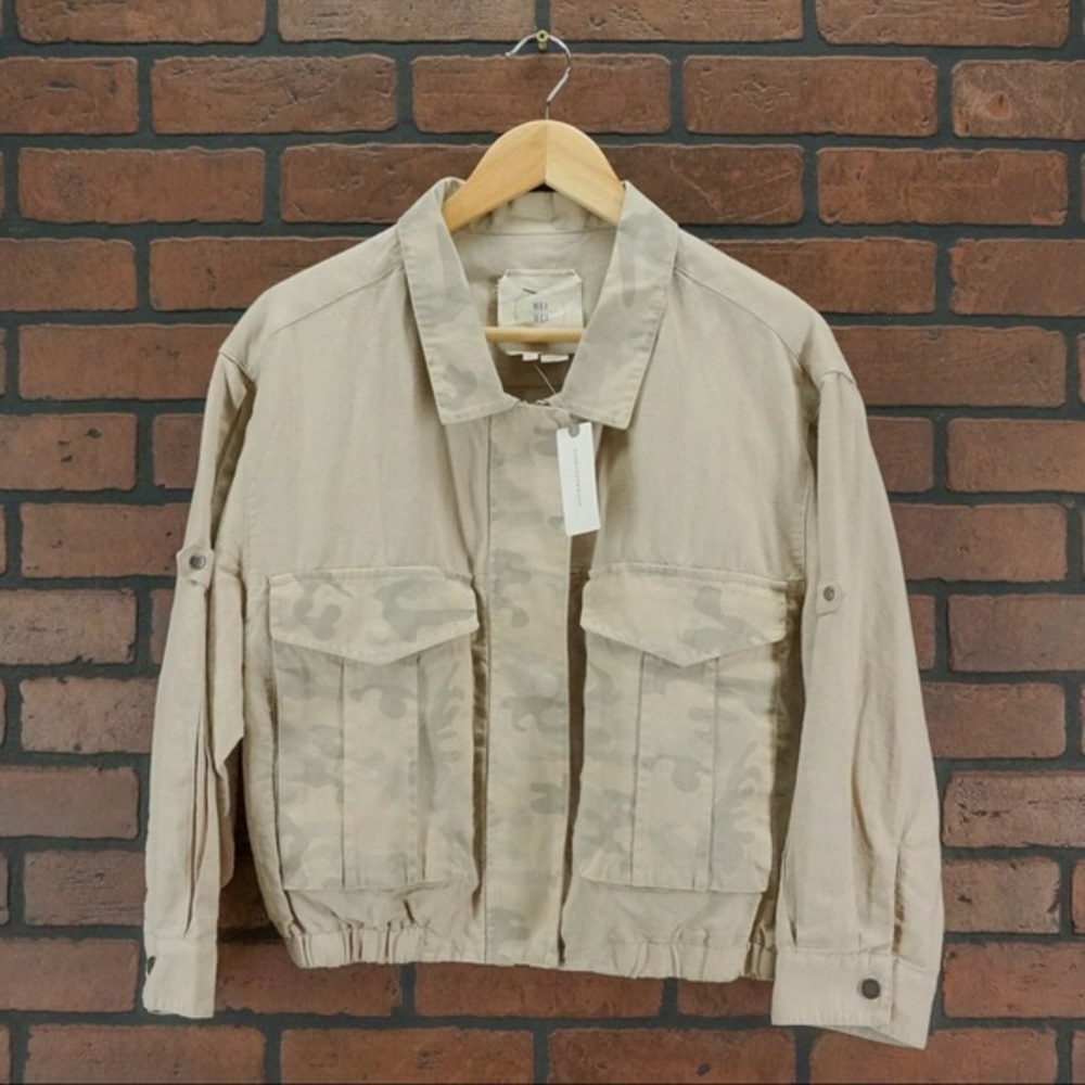 Anthropologie Hei Hei Camo Jacket NWT Sz M